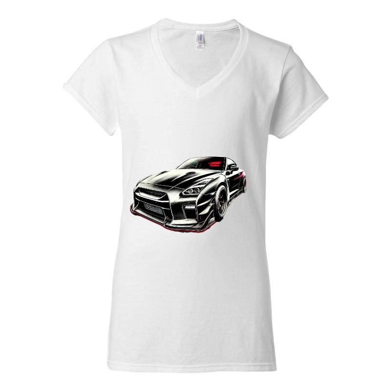 My Car V-Neck T-Shirt