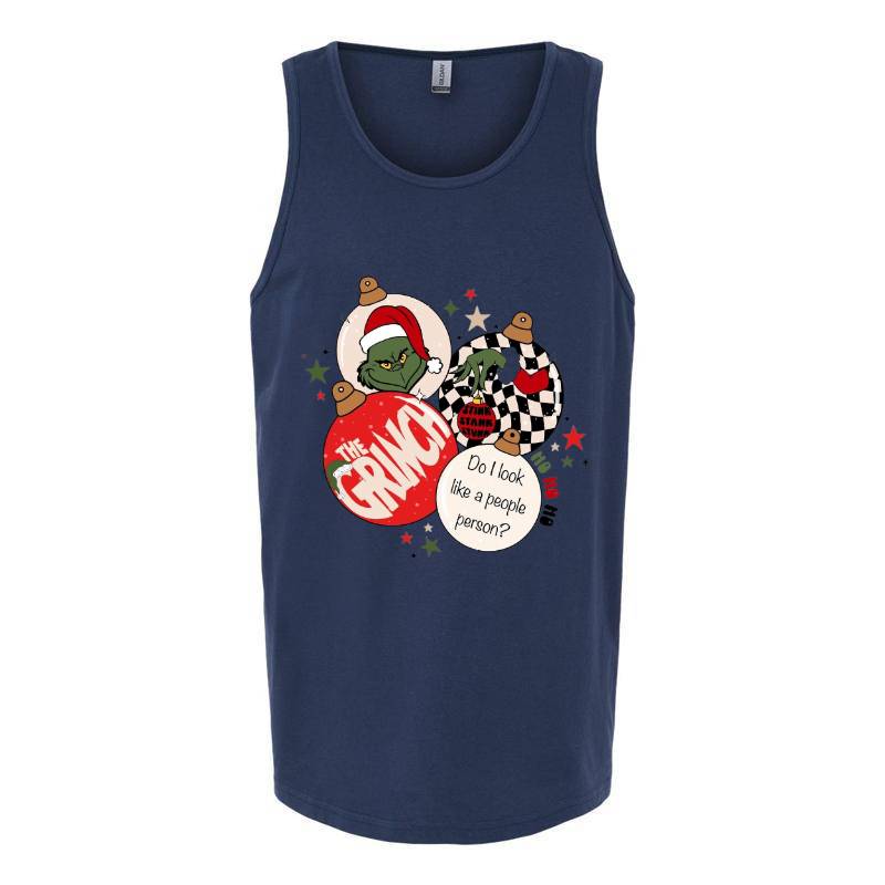 Cristmas Santa Tank Top T-Shirt