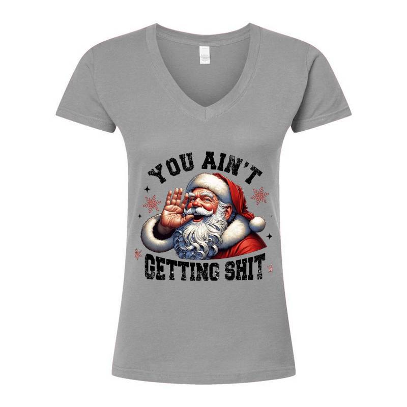 Cristmas Santa V-Neck T-Shirt