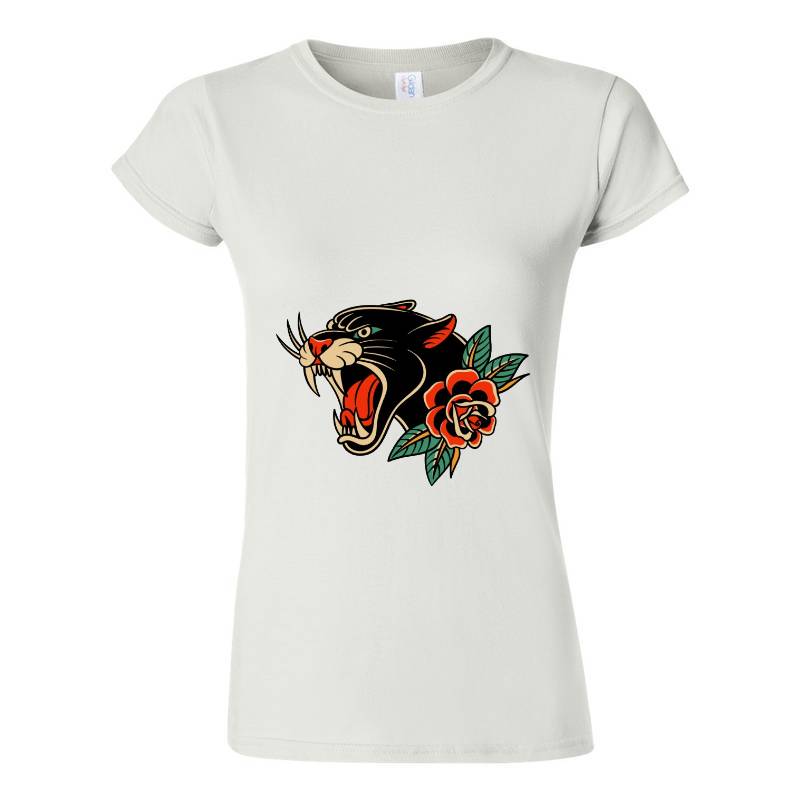 Rose and Tiger T-Shirt