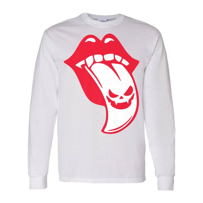 Tongue Out Long Sleeve Shirt