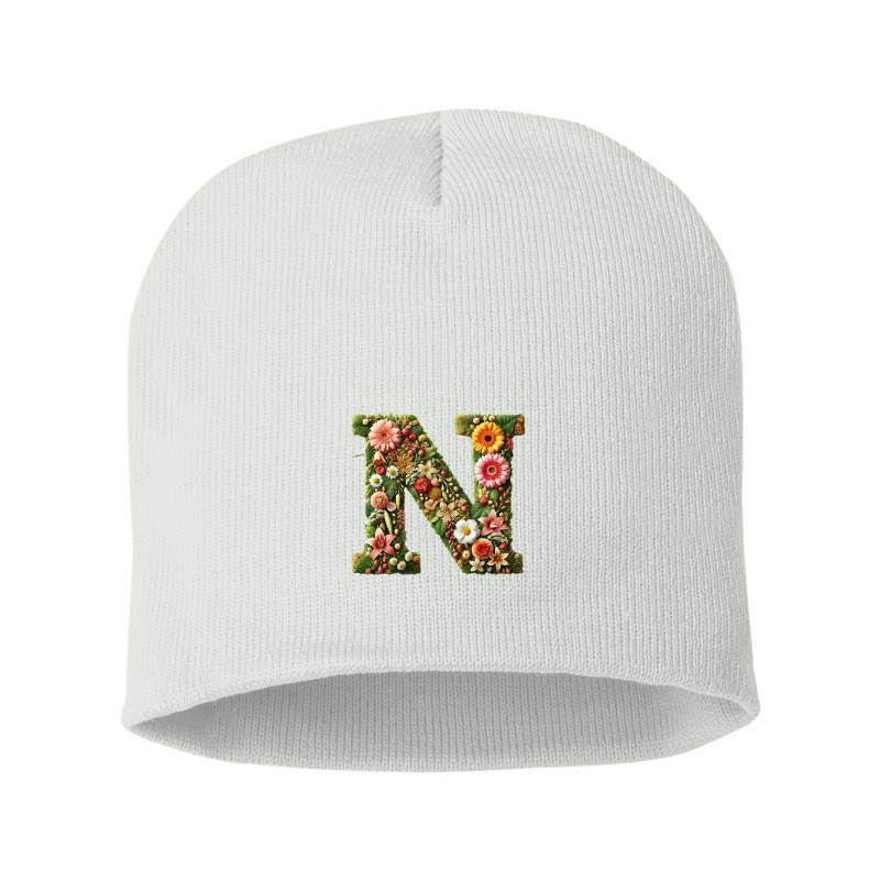 Letter N Beanie
