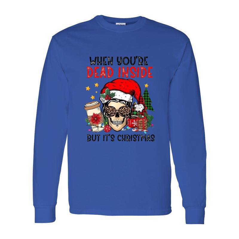 Cristmas Santa Long Sleeve Shirt