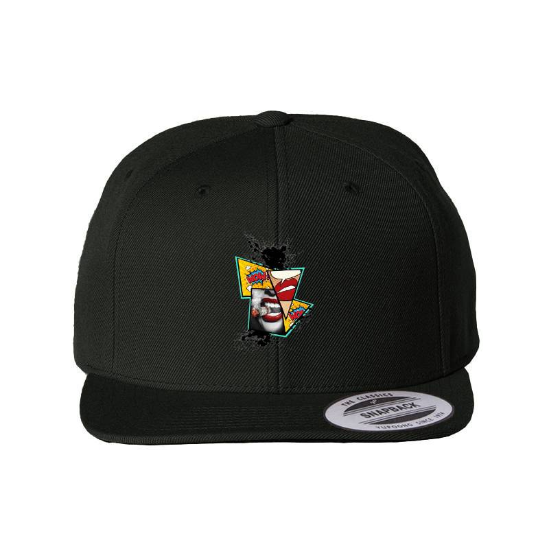 Popart Snapback Cap