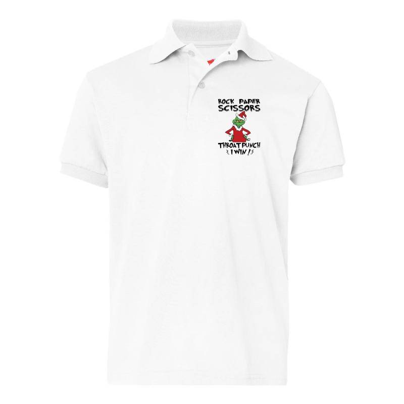 Cristmas Grinch Polo T-Shirt