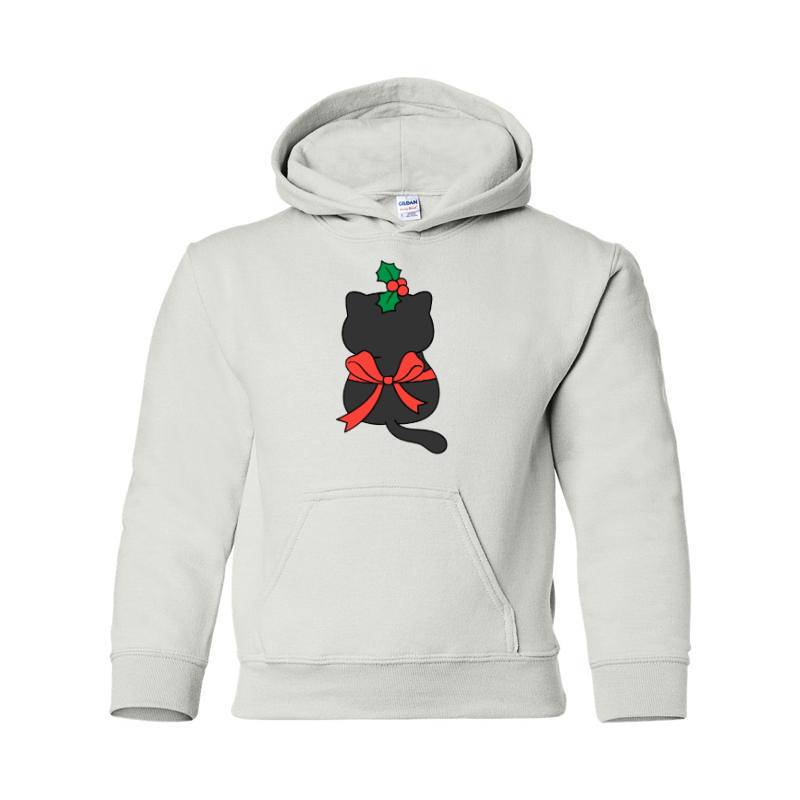 Cristmas cat Hooded Sweatshirt