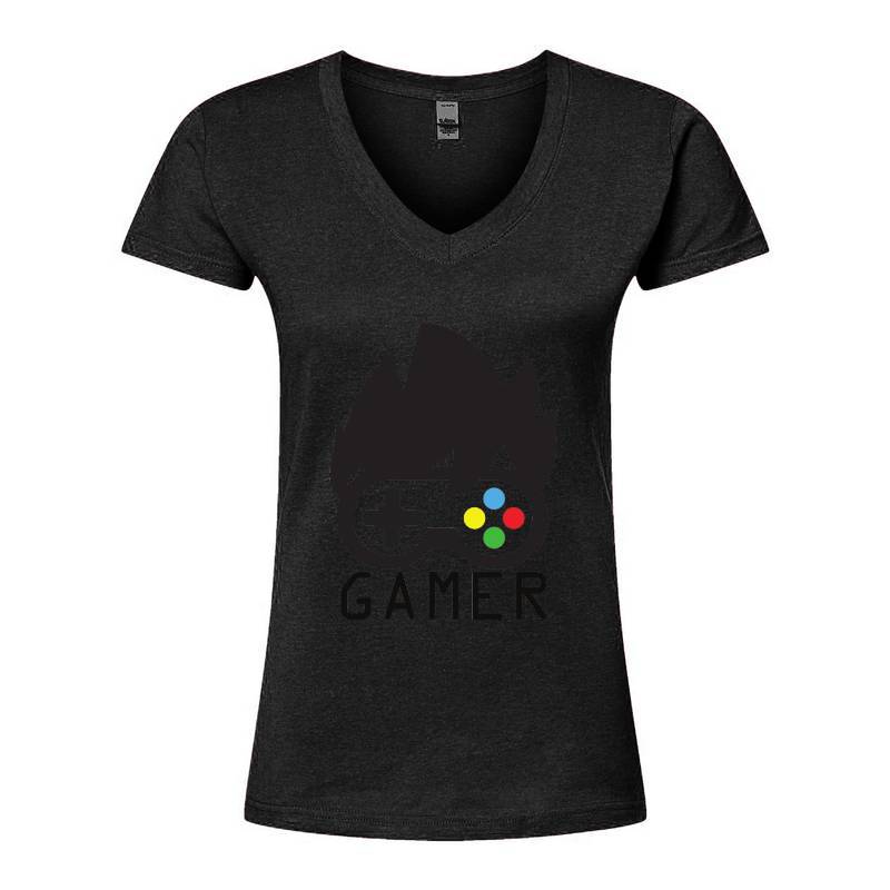 Gamer V-Neck T-Shirt