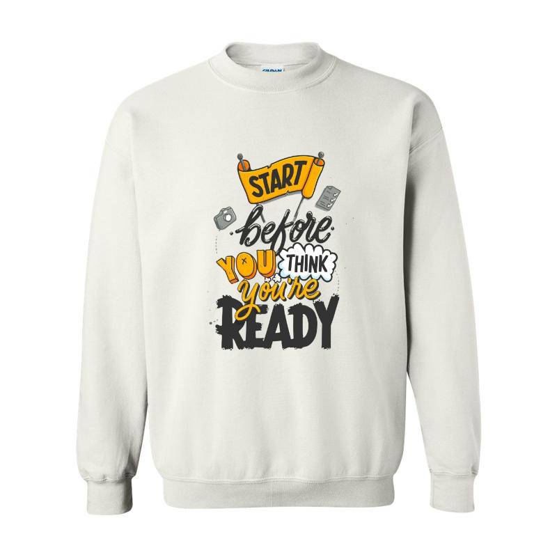 Start Before Crewneck Sweatshirt 