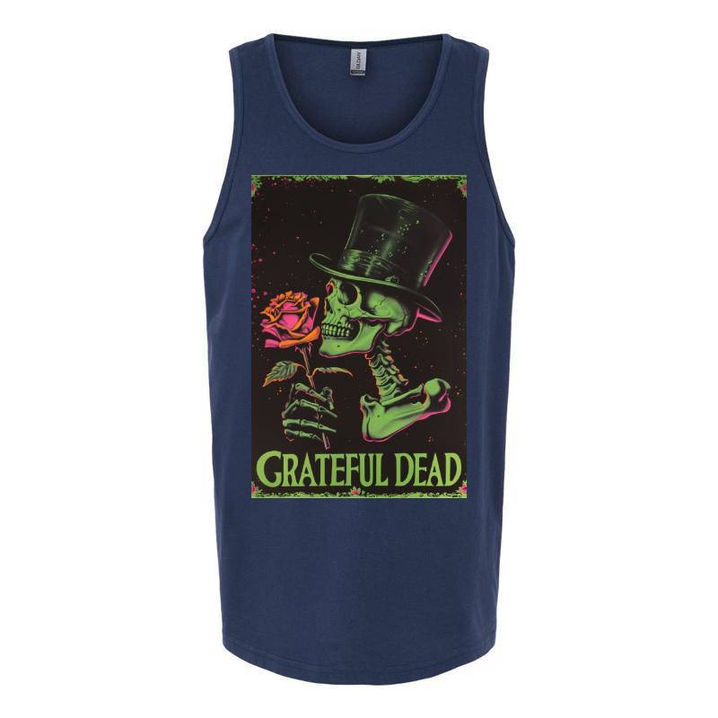 Grateful Dead Skull Tank Top T-Shirt