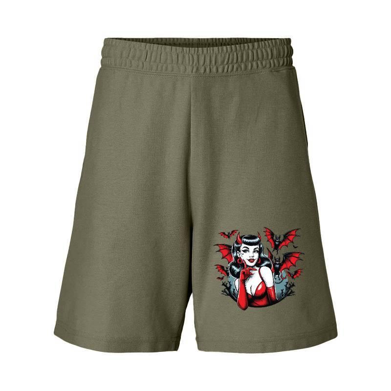 Devil Bats Ladies Fitted Short