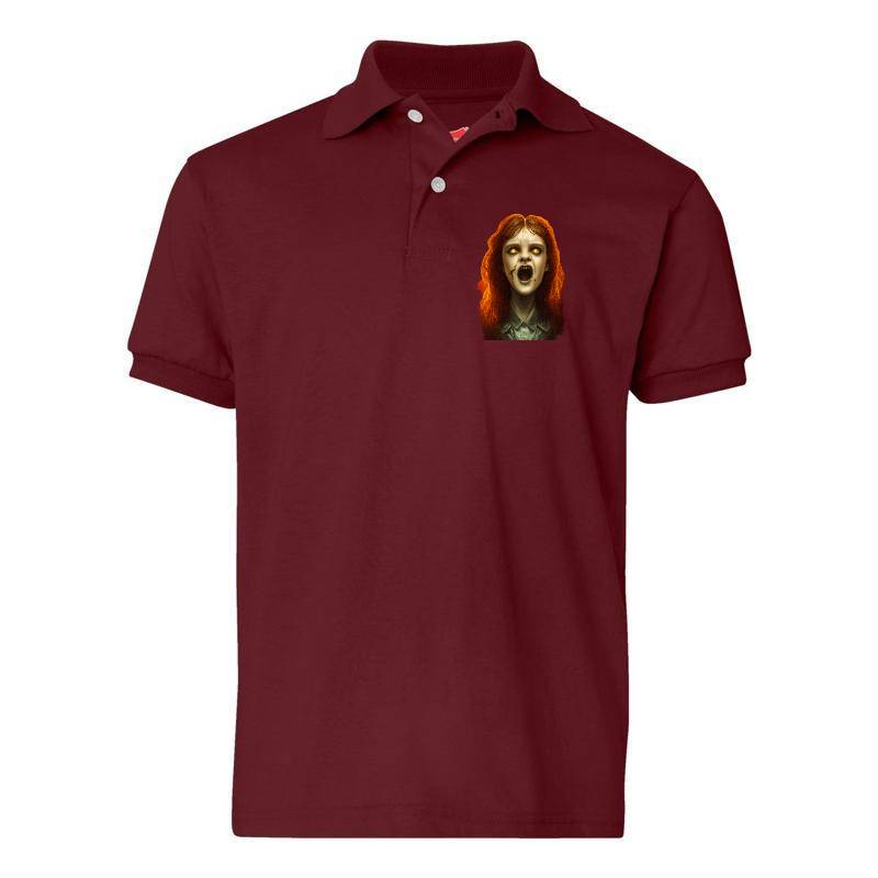Halloween Horror Character Polo T-Shirt