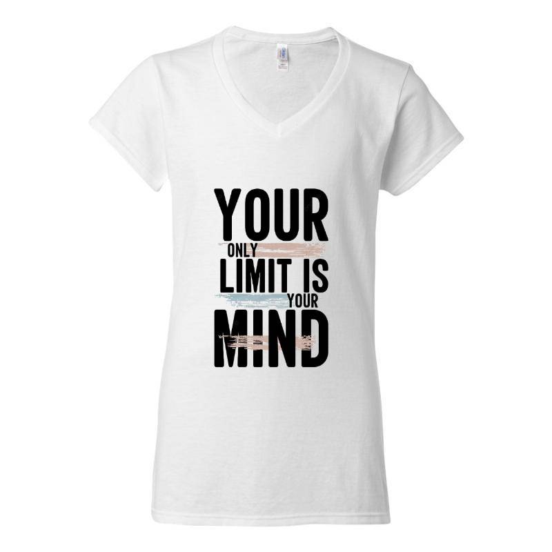 Your Only Limit Is Your Mind V-Neck T-Shirt
