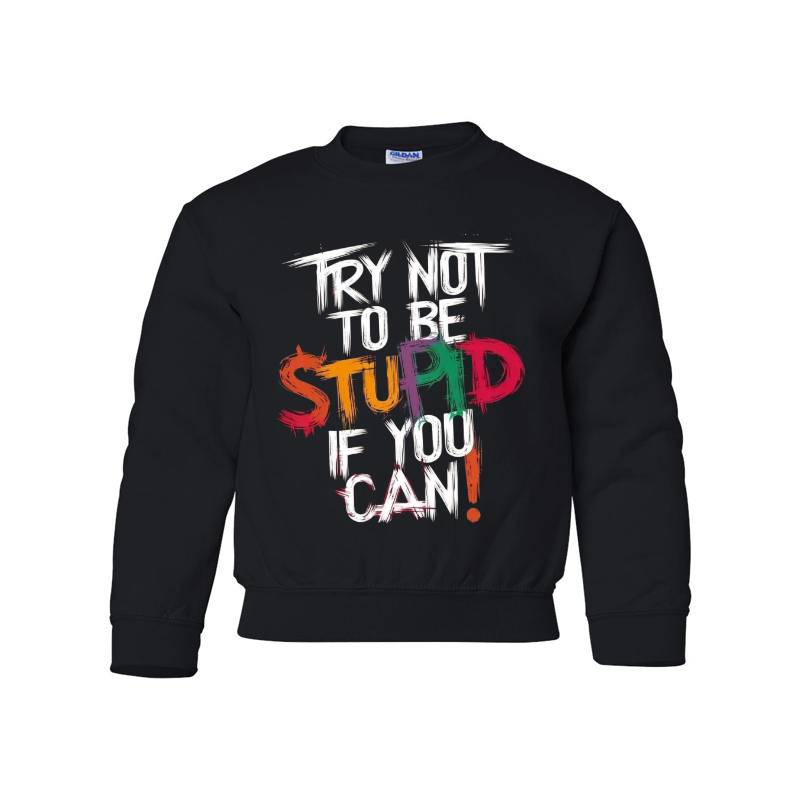 Stupid Youth Crewneck Sweatshirt 