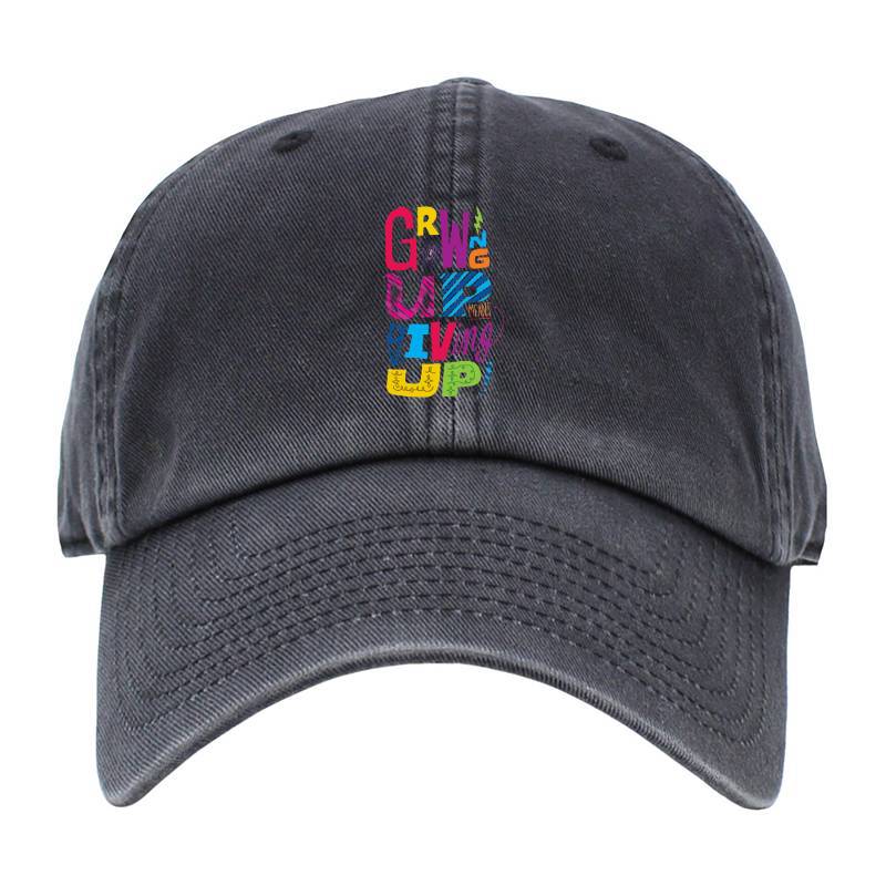 Growing Up Baseball Cap
