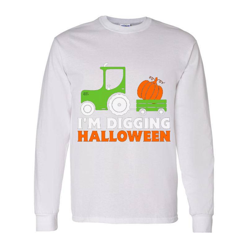 Im Digging Halloween Long Sleeve Shirt
