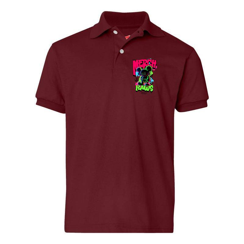 Gangster Merch Kaws Polo T-Shirt
