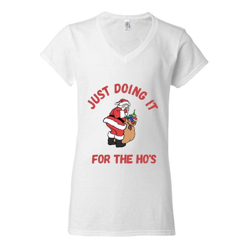 Cristmas Santa V-Neck T-Shirt