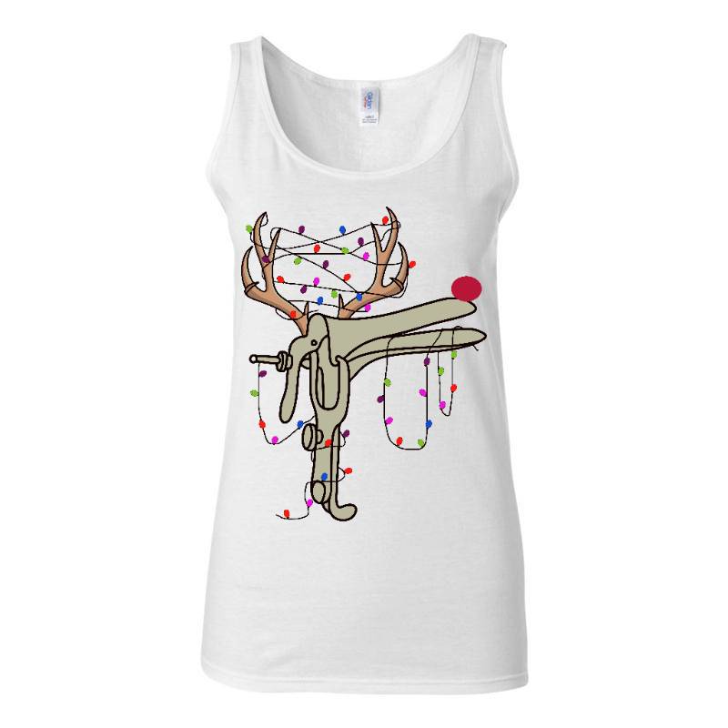 Festive Clampdeer Tank Top T-Shirt