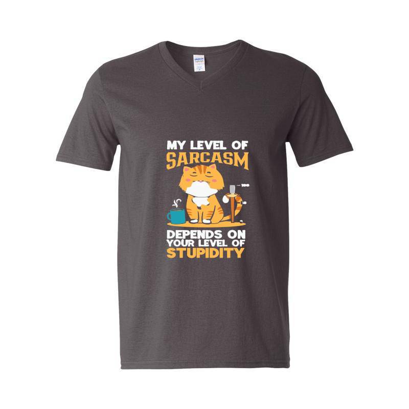 Sarcasm V-Neck T-Shirt