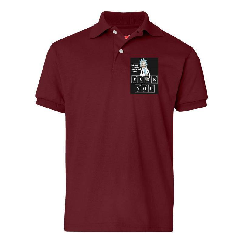 Ricky And Morty Polo T-Shirt