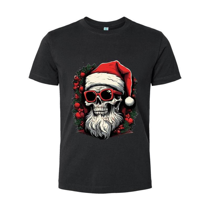 Skull Snat Claus T-Shirt 