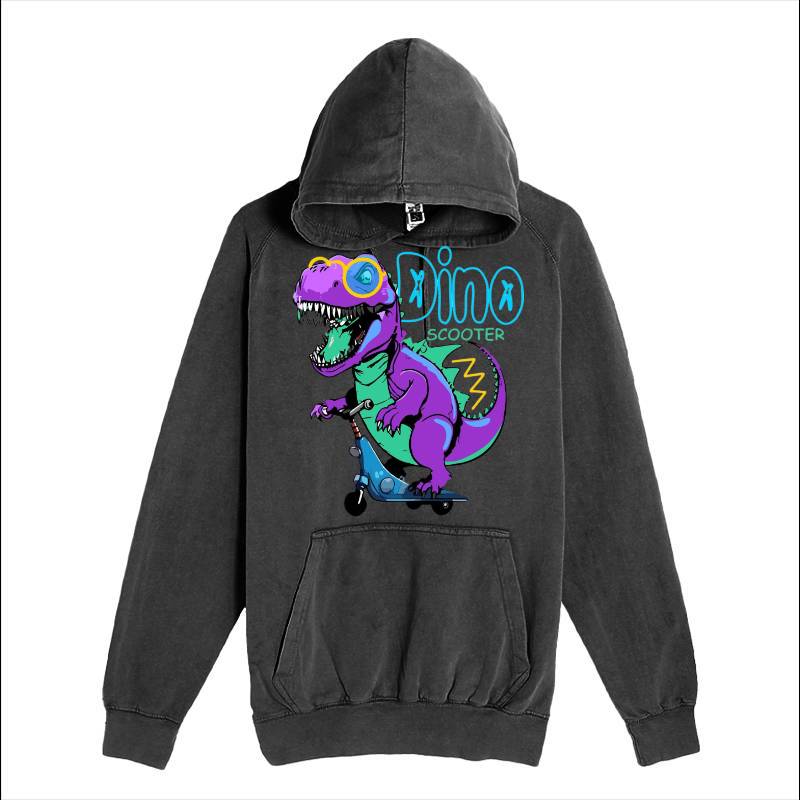 Dino Scooter Hoodie