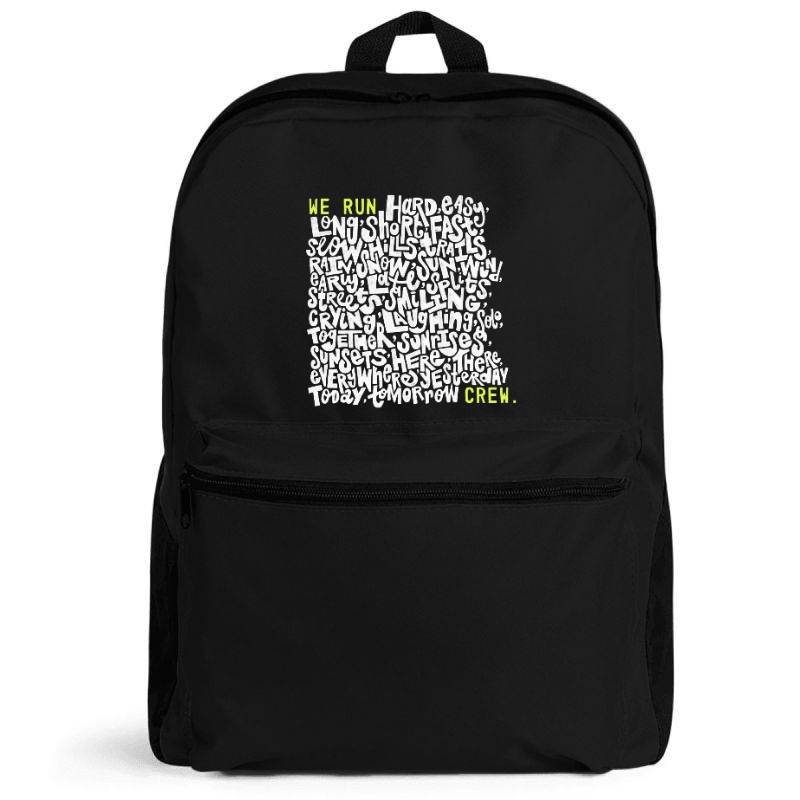 We Run Crew Backpack