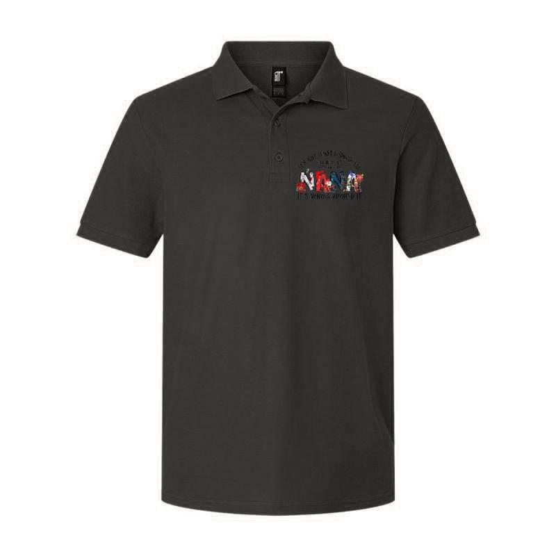 Cristmas Nana Polo T-Shirt