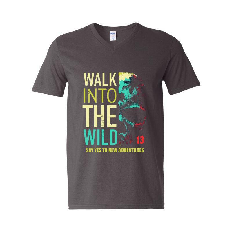 Walk Into The Wild V-Neck T-Shirt