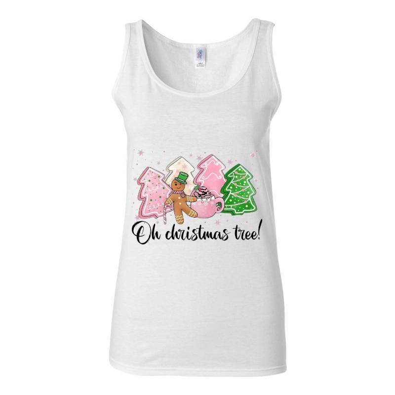 Cristmas Tree Tank Top T-Shirt