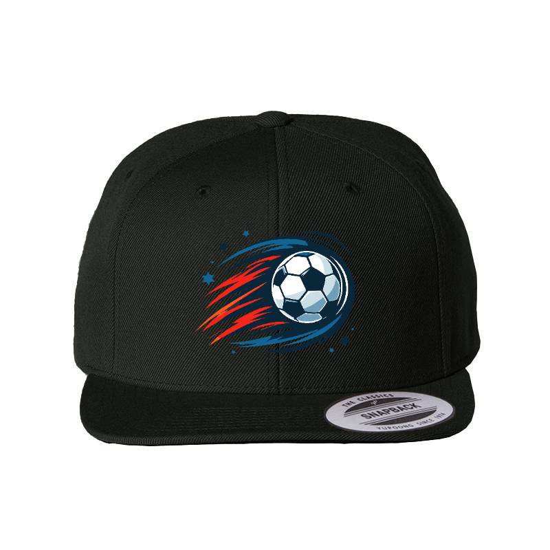 Soccer Ball  Snapback Cap