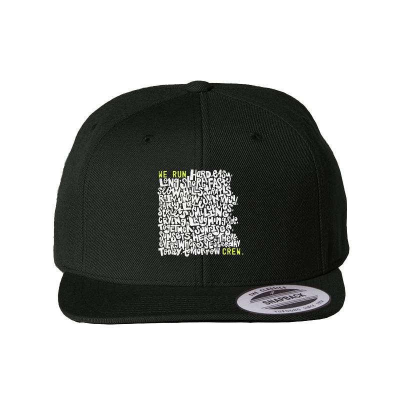 We Run Crew Snapback Cap