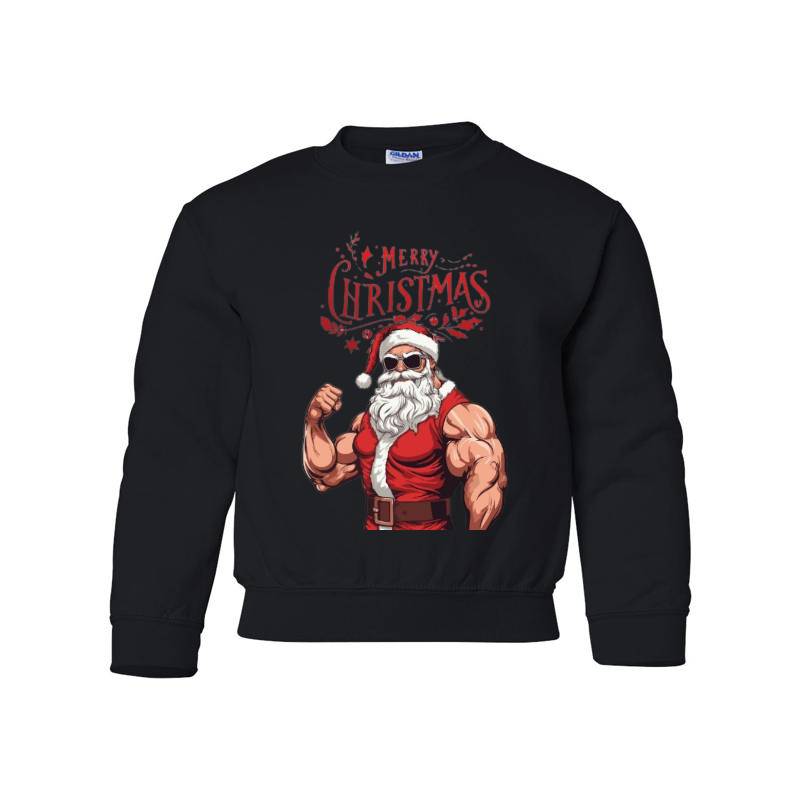 Merry Christmas Youth Crewneck Sweatshirt 