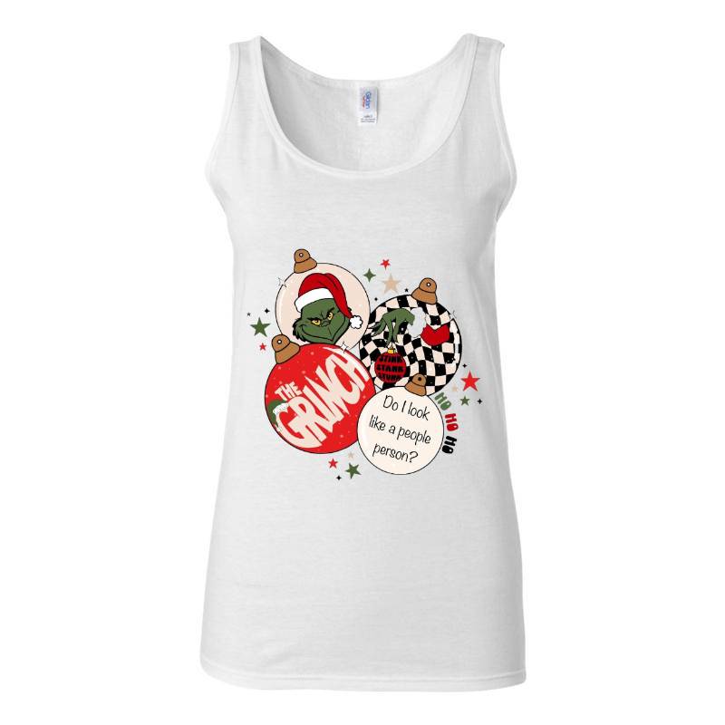Cristmas Santa Tank Top T-Shirt
