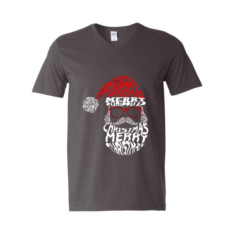 Santa V-Neck T-Shirt