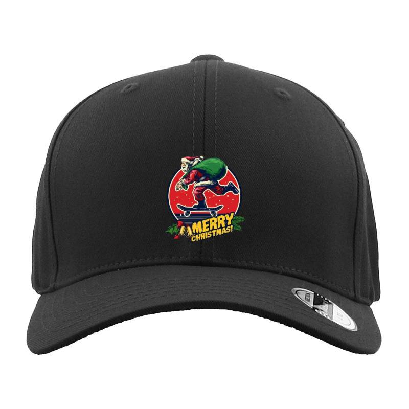 Skate Santa Claus Hat