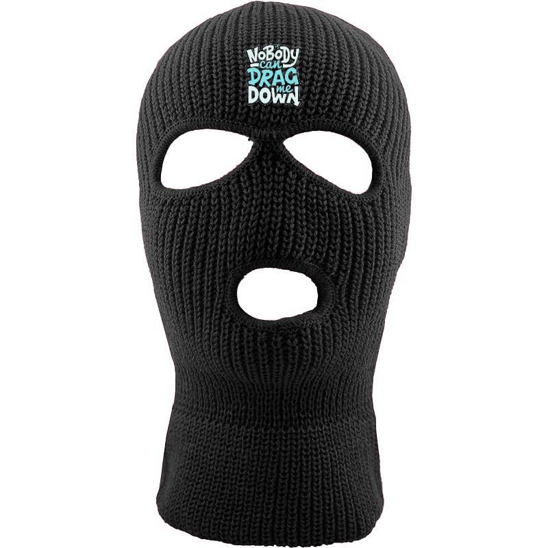 No Body Can Drag Me Down Three hole mask