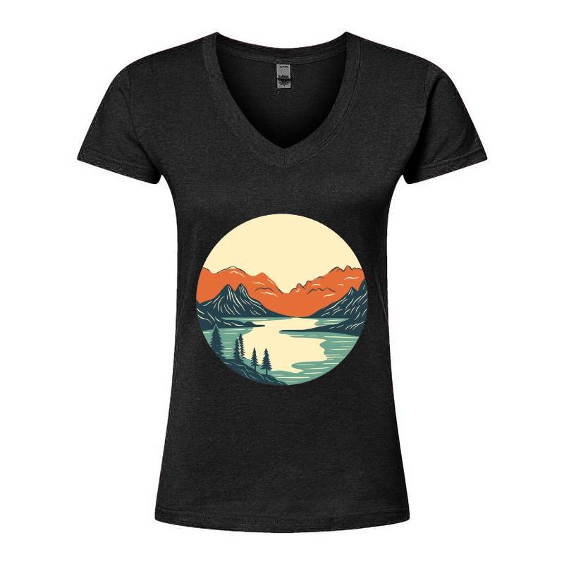 Nature V-Neck T-Shirt