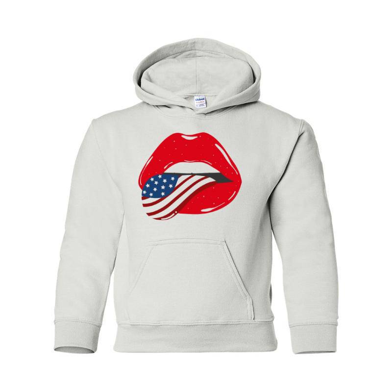 American Flag Hooded Sweatshirt
