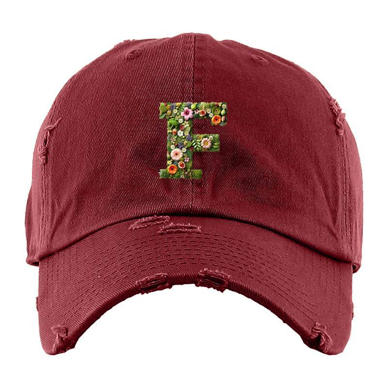 Letter F Baseball Cap