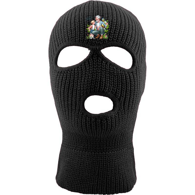 Happy Fathers Day Three hole mask