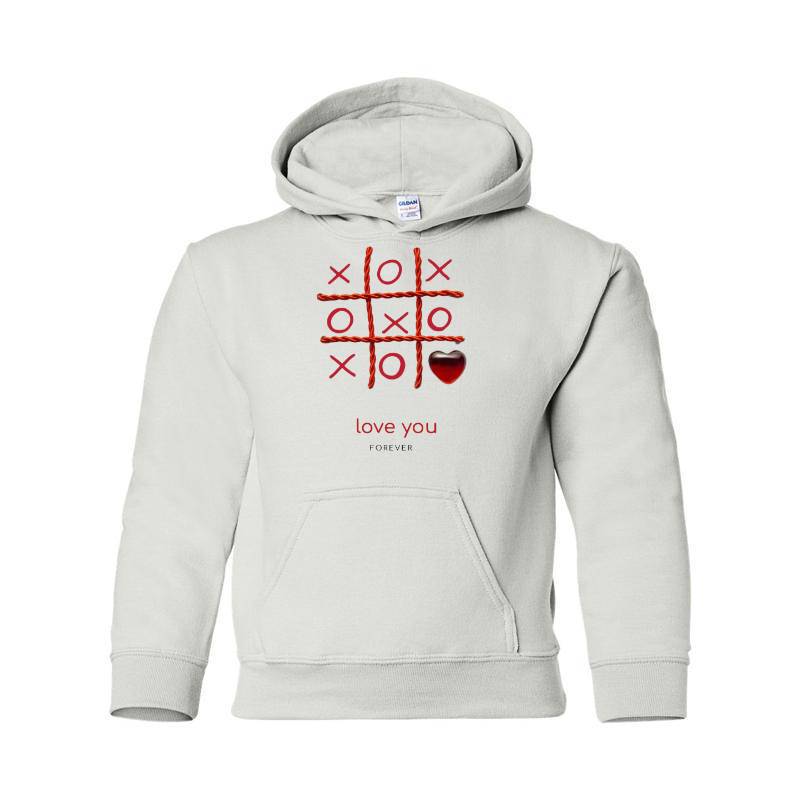 Valentine's Day Hooded Sweatshirt