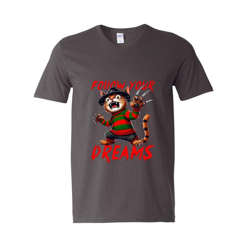 Follow Your Dreams V-Neck T-Shirt