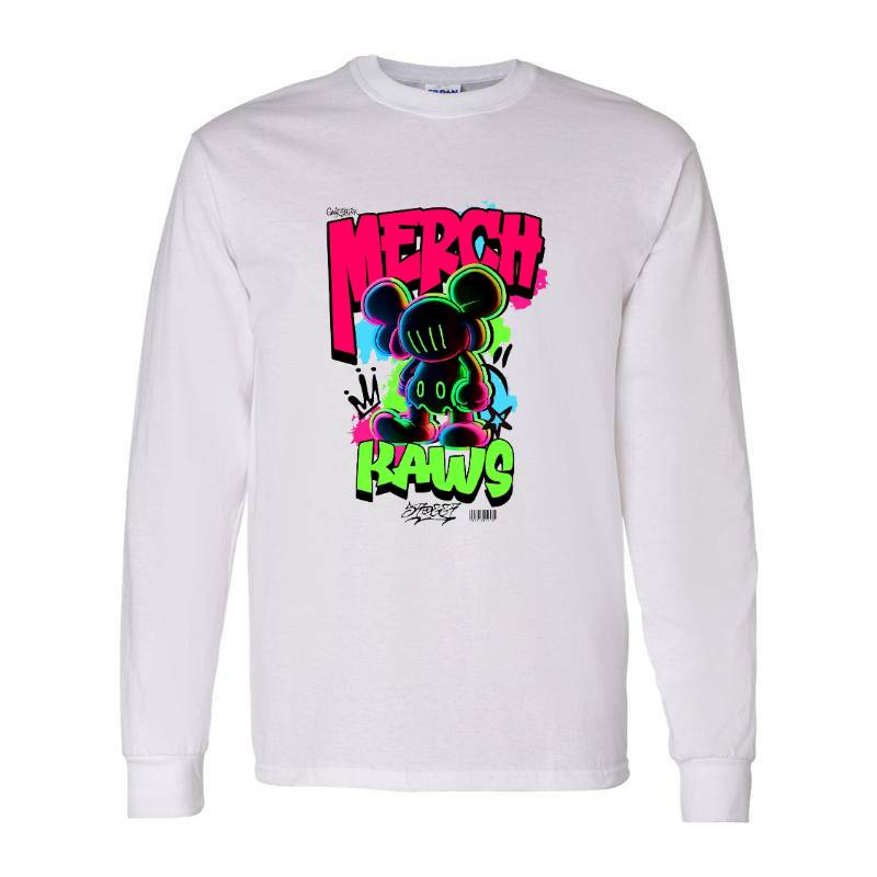 Gangster Merch Kaws Long Sleeve Shirt