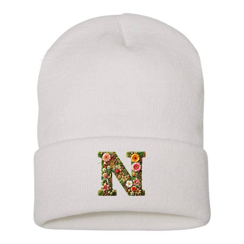 Letter N Beanie
