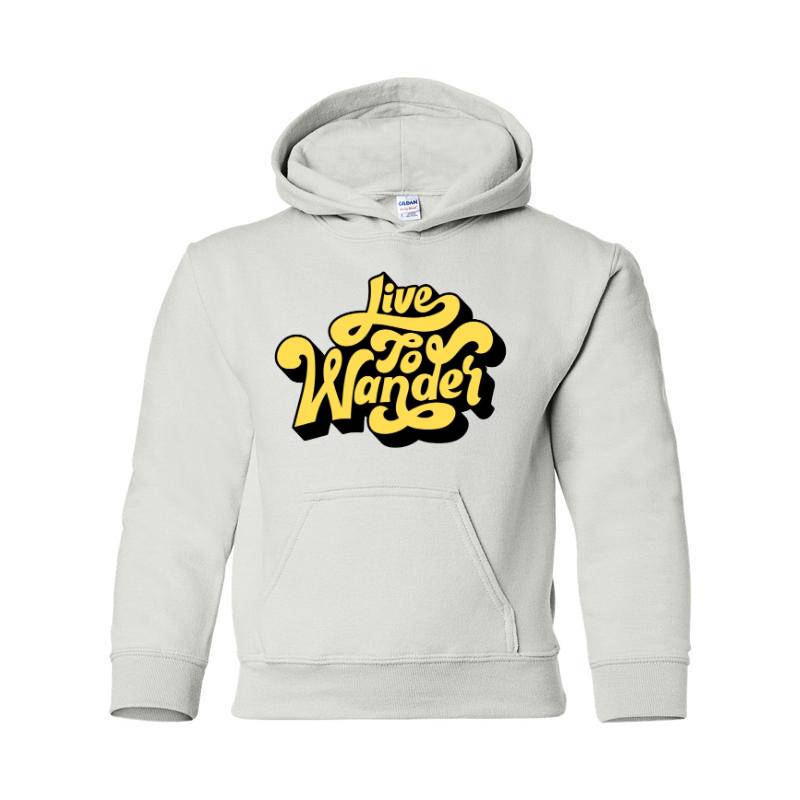 Live To Wander Hooded Sweatshirt