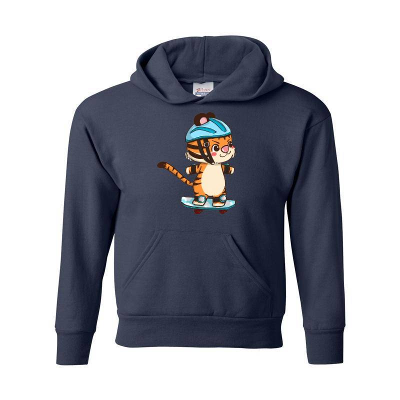 Skating Cat Hoodie