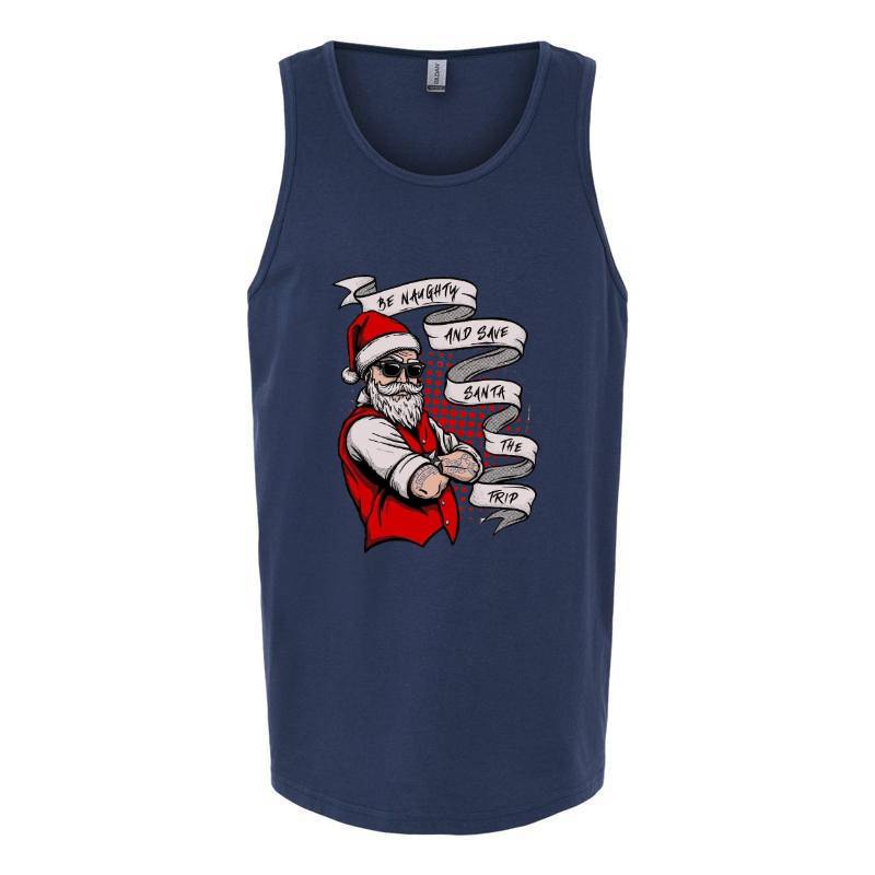 Cristmas Santa Tank Top T-Shirt