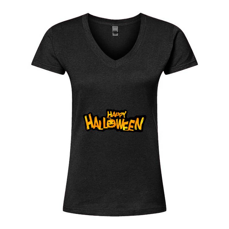 Halloween V-Neck T-Shirt