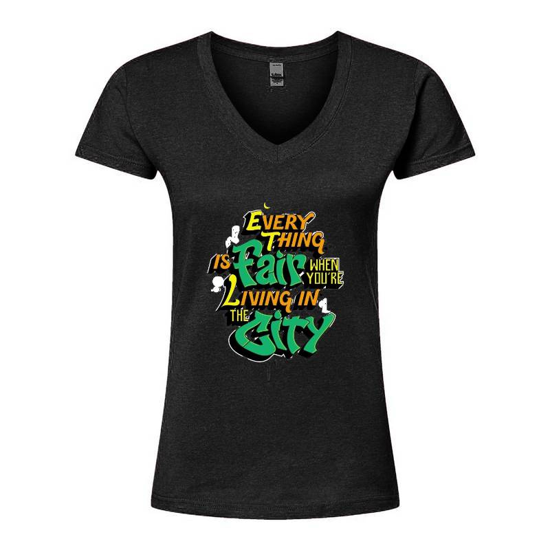 Every Thing is Fair V-Neck T-Shirt
